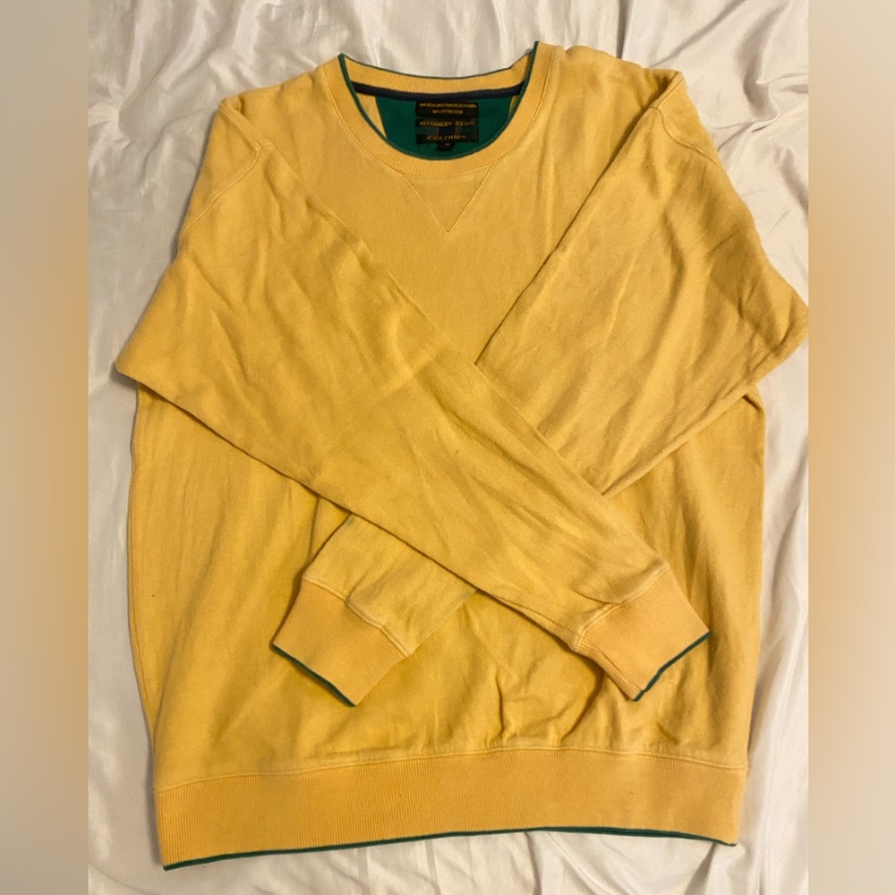Vintage Yellow Alexander Julian Sweater